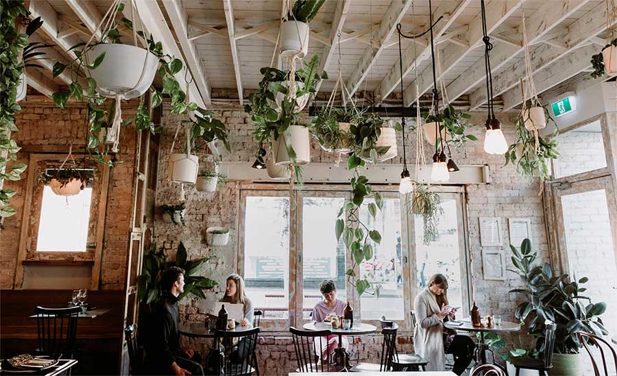 feast of merit restaurant interior during brunch