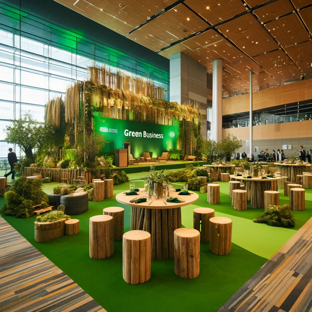 professional corporate event themes green business