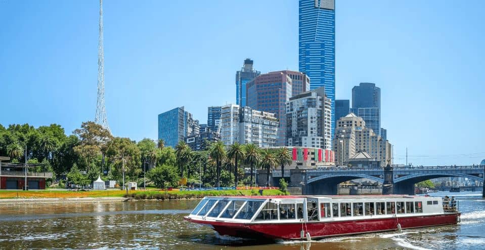 yarra river scenic scene