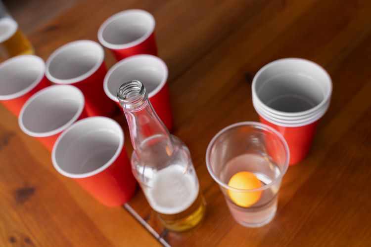 beer pong Drinking Game