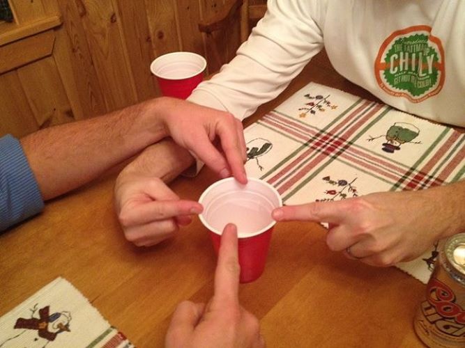 Finger Spoof Drinking Game