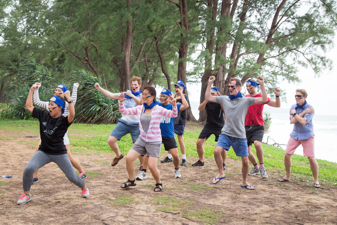 team amazing race style challenge